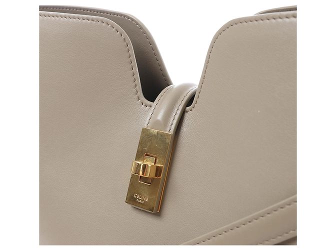 Céline Borsa a tracolla 2Way in pelle Celine Camille 16 Medium, Beige - vista 2