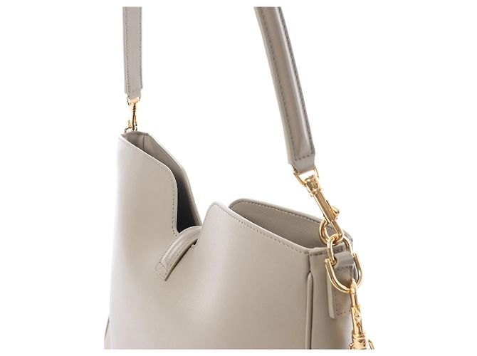 Céline Borsa a tracolla 2Way in pelle Celine Camille 16 Medium, Beige - vista 6
