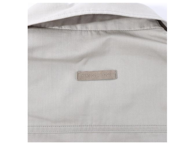 Corneliani Baumwolljacke in Grüngrau, Größe 50 IT Braun - Ansicht 10