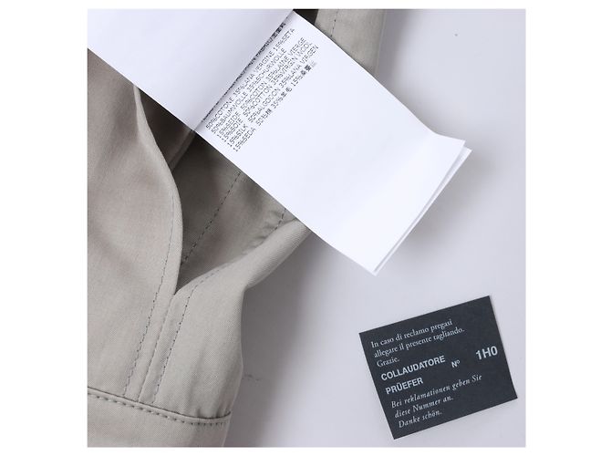 Corneliani Baumwolljacke in Grüngrau, Größe 50 IT Braun - Ansicht 13