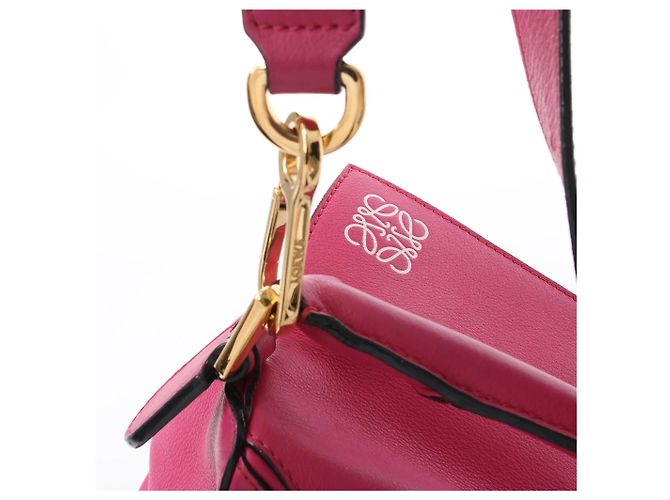 Borsa a mano 2Way LOEWE Puzzle Medium in pelle, Rosa Beige - vista 10