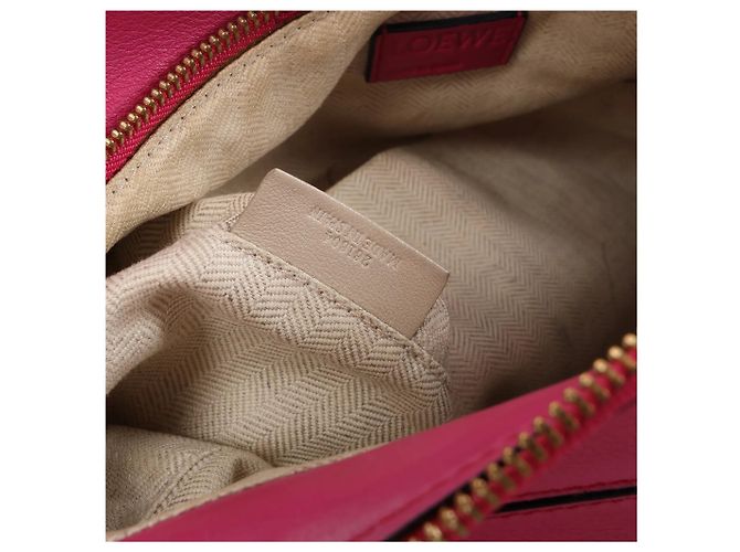Borsa a mano 2Way LOEWE Puzzle Medium in pelle, Rosa Beige - vista 14