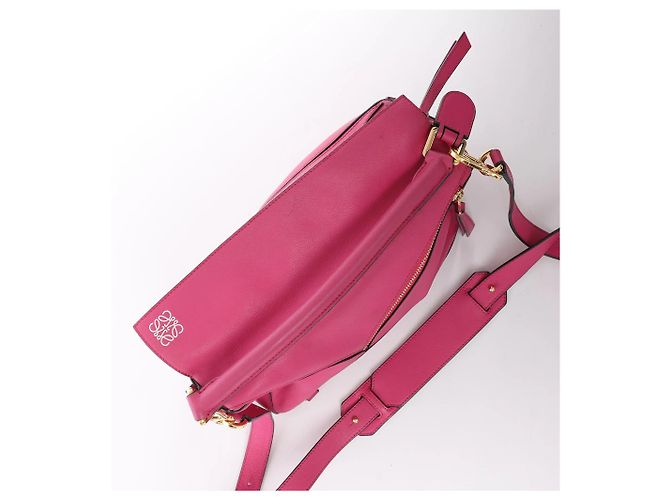 Borsa a mano 2Way LOEWE Puzzle Medium in pelle, Rosa Beige - vista 6