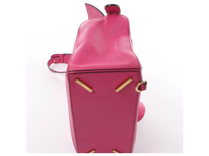 Borsa a mano 2Way LOEWE Puzzle Medium in pelle, Rosa Beige - vista 9