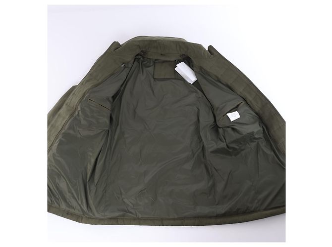 Corneliani gesteppter Blazer mit abnehmbarer Innenweste in Khaki, Größe 50 IT Braun - Ansicht 4