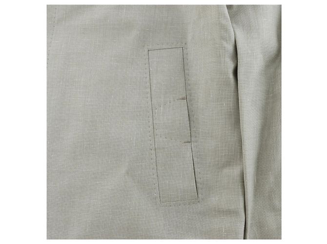 Corneliani Überhemd aus Seide x Mohair, Grün, Größe 50 IT - Ansicht 4