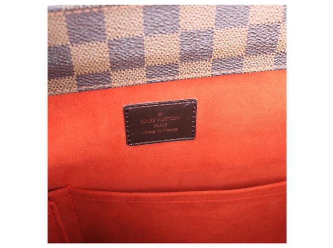 Borsa a tracolla Louis Vuitton Parioli GM Damier Ebene in marrone N51124 Rosso - vista 5