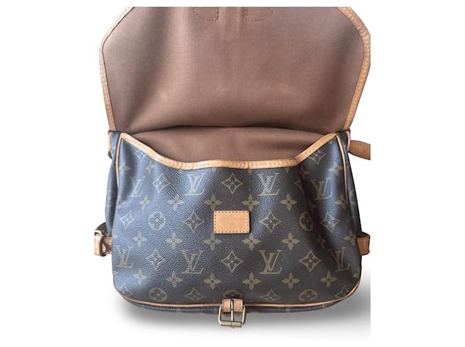 Louis Vuitton Saumur 30 Marrone - vista 6