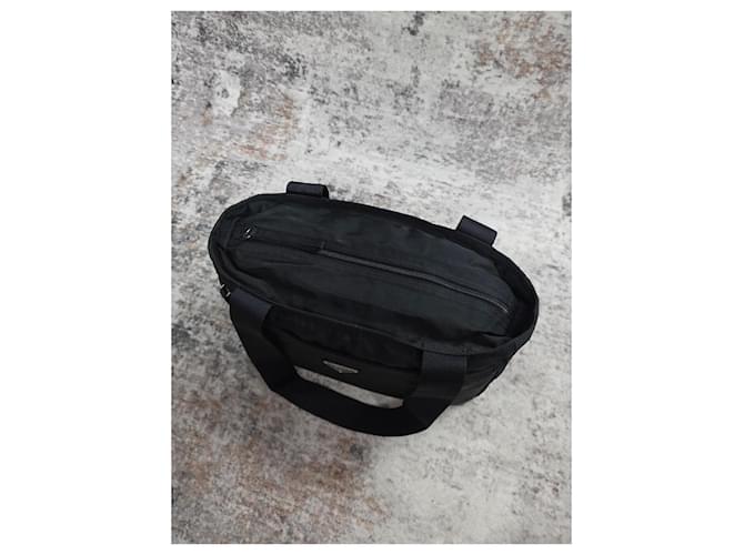Borsa Prada Nylon con logo triangolare Nero - vista 4