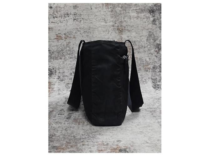 Borsa Prada Nylon con logo triangolare Nero - vista 6