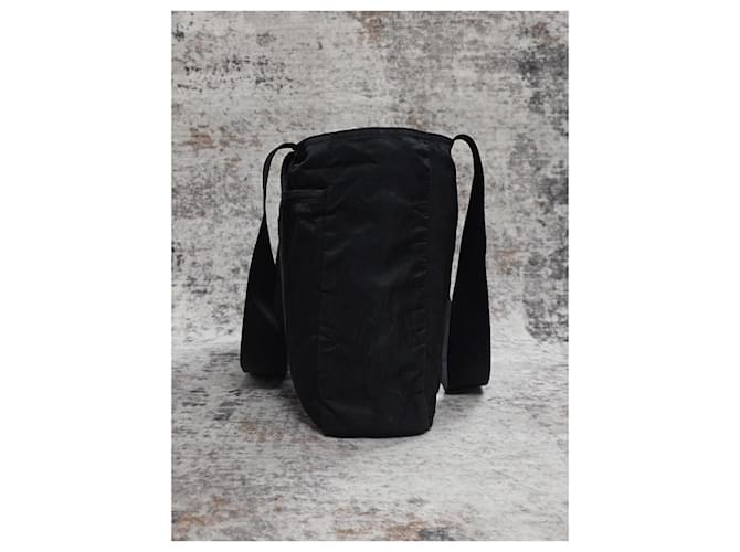 Borsa Prada Nylon con logo triangolare Nero - vista 7