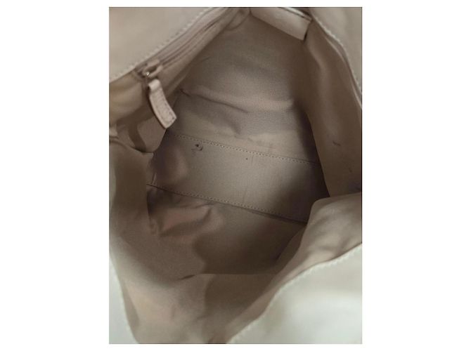 Borsa Gucci GG Supreme Canvas Beige Crema - vista 7