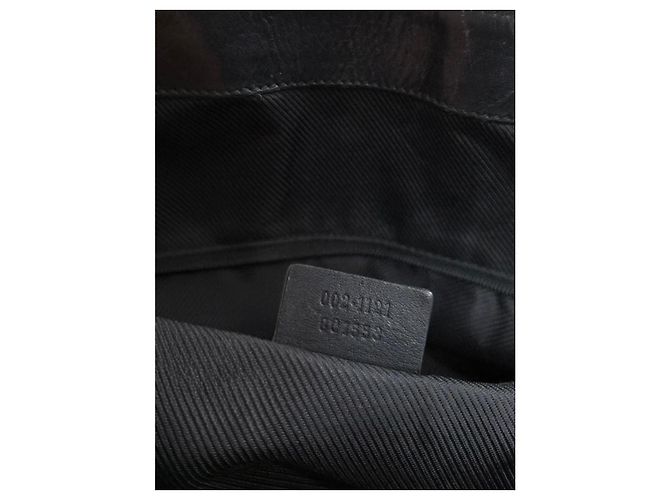 Borsa Tote Gucci GG Supreme Nera Nero - vista 10