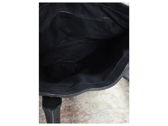 Borsa Tote Gucci GG Supreme Nera Nero - vista 8