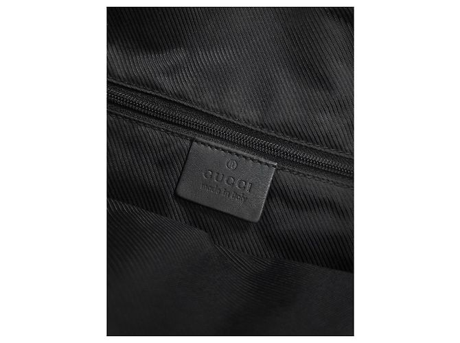 Borsa Tote Gucci GG Supreme Nera Nero - vista 9