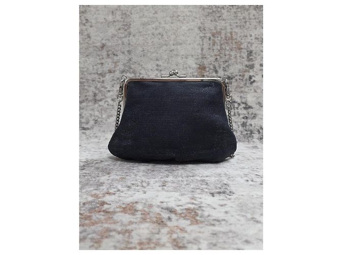 Borsa Vivienne Westwood Granny Blu Navy - vista 3