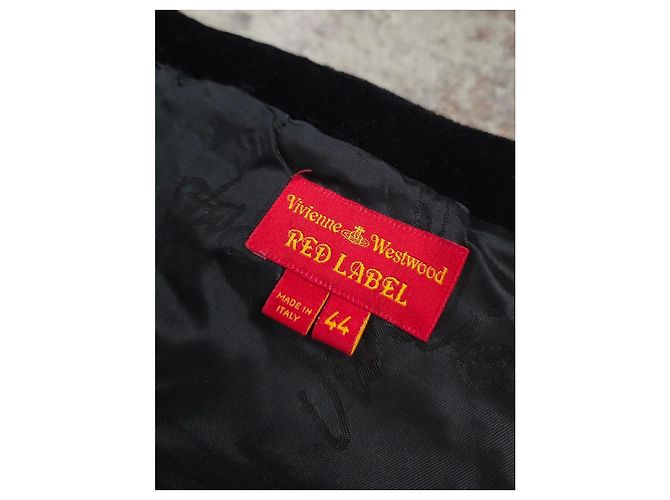 Vivienne Westwood Red Label Samtkleid Schwarz - Ansicht 2