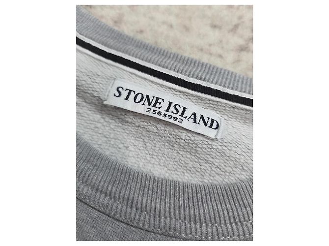 Stone Island graues Sweatshirt - Ansicht 3