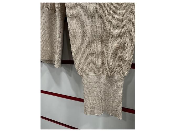 Zapa Paris goldener Metallic-Strickpullover - Ansicht 4