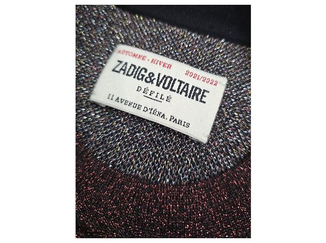 Zadig & Voltaire Runway 2021/2022 Sweatshirt Marineblau - Ansicht 2