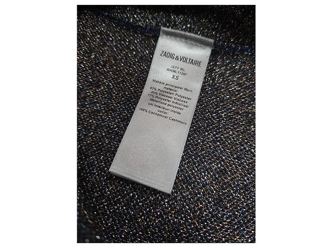 Zadig & Voltaire Runway 2021/2022 Sweatshirt Marineblau - Ansicht 3