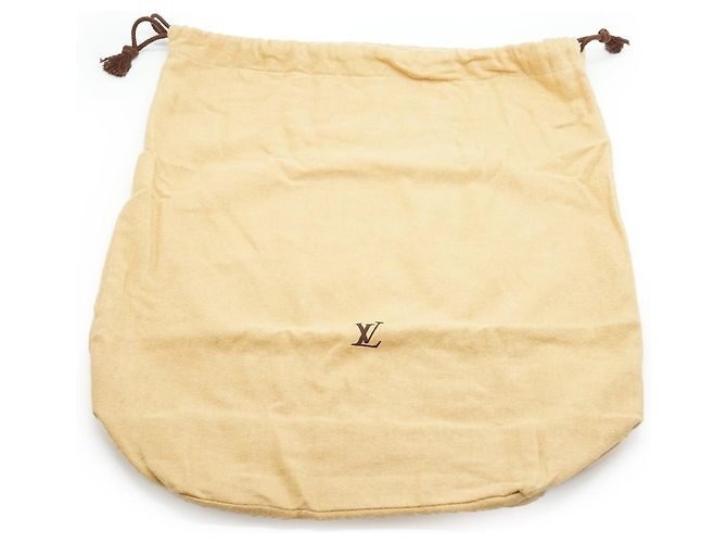 Louis Vuitton Borsa Shopping Sac Plat in Canvas Damier Ebene Marrone - vista 7