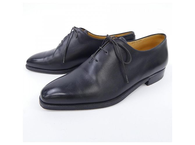 Berluti Lederschuhe Schwarz - Ansicht 3