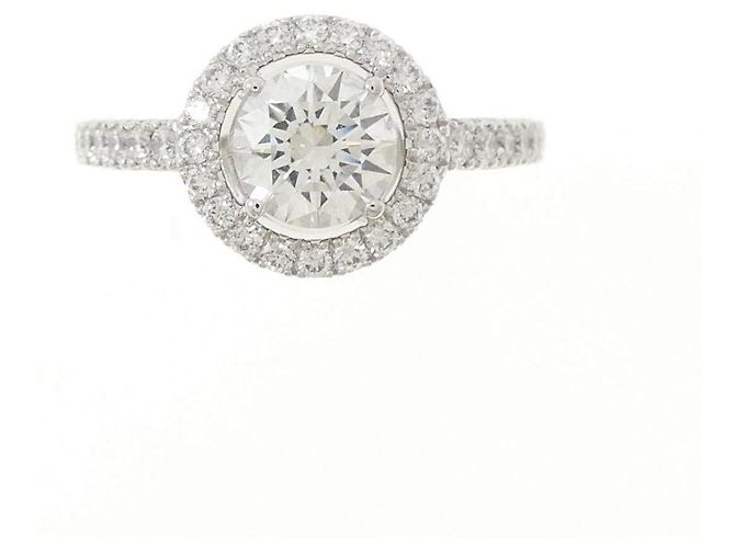 Autre Marque Anello Graff in oro bianco 18K e diamanti Argento - vista 2