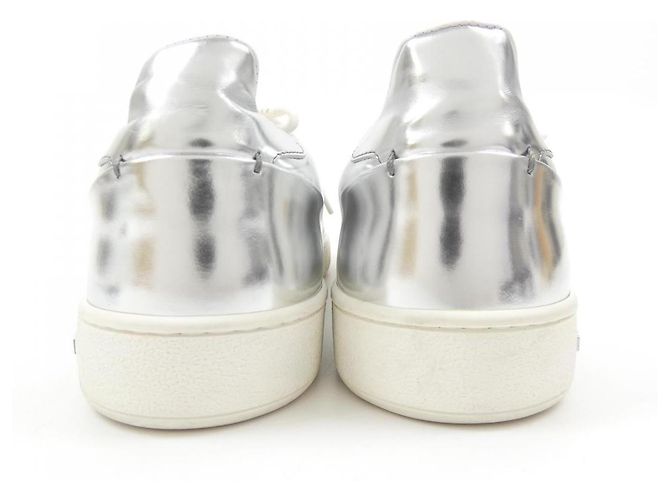 Louis Vuitton MS0175 Sneaker Silber Weiß - Ansicht 5