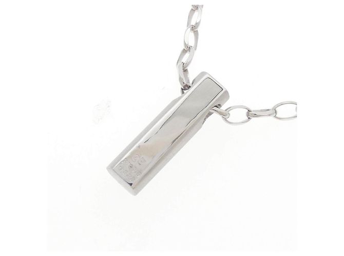 Autre Marque Collana in oro bianco Au750 e diamanti Argento - vista 4
