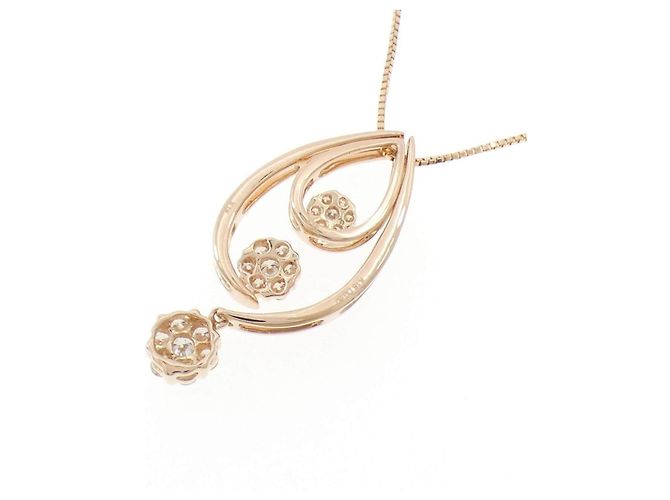 Autre Marque Collana Au750 2way Diamanti Rosa - vista 4
