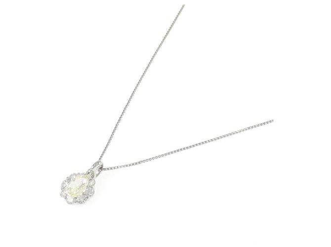 Autre Marque Collana in platino e diamanti Argento - vista 2