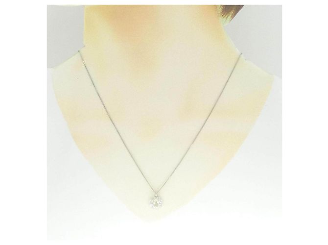 Autre Marque Collana in platino e diamanti Argento - vista 6