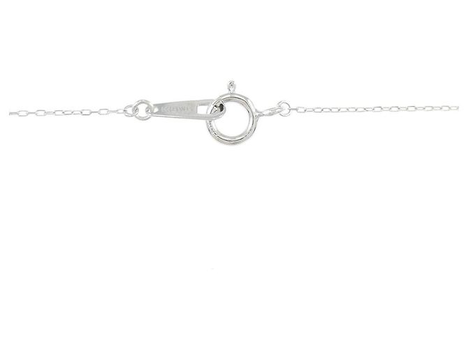Autre Marque Collana Cuore con Diamanti Au750 Argento - vista 5