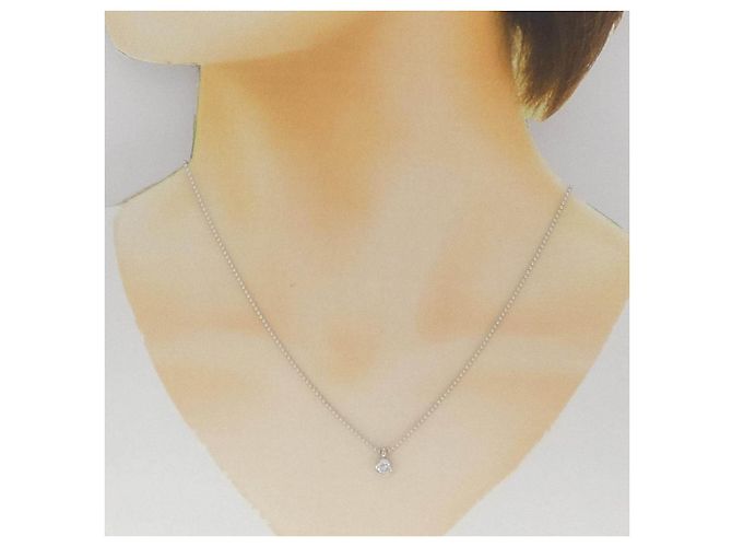 Autre Marque Collana in diamanti Pt900 Pt850 Argento - vista 6