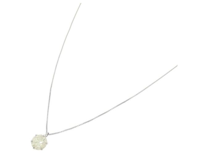 Autre Marque Collana di diamanti Pt900 Pt850 Argento - vista 2