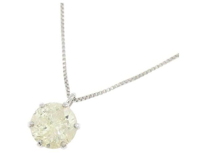 Autre Marque Collana di diamanti Pt900 Pt850 Argento - vista 3