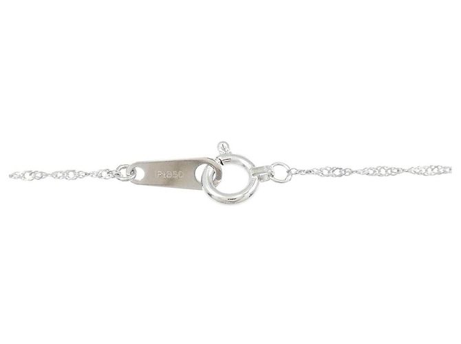 Autre Marque Collana in platino e diamanti Argento - vista 5