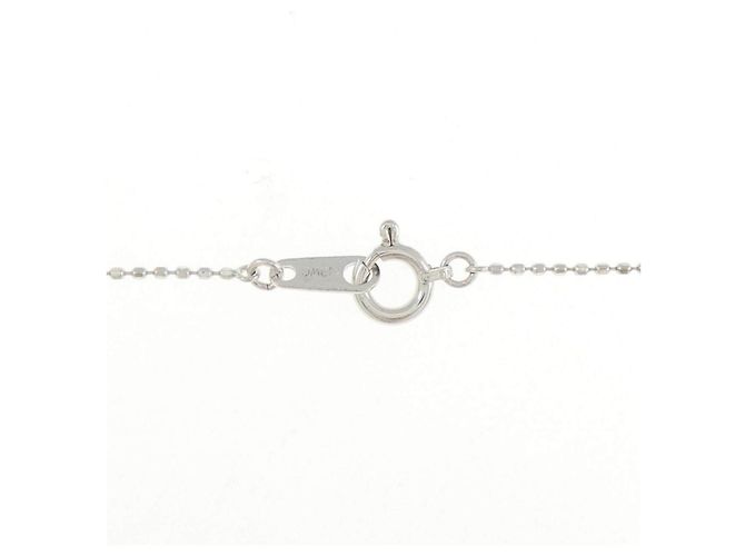 Autre Marque Collana Horseshoe Diamond Au750 Argento - vista 5