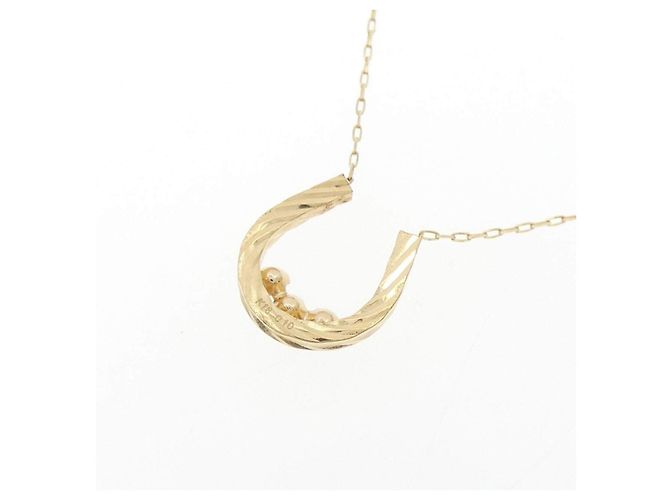 Autre Marque Collana Horseshoe Diamond Au750 D'oro - vista 4