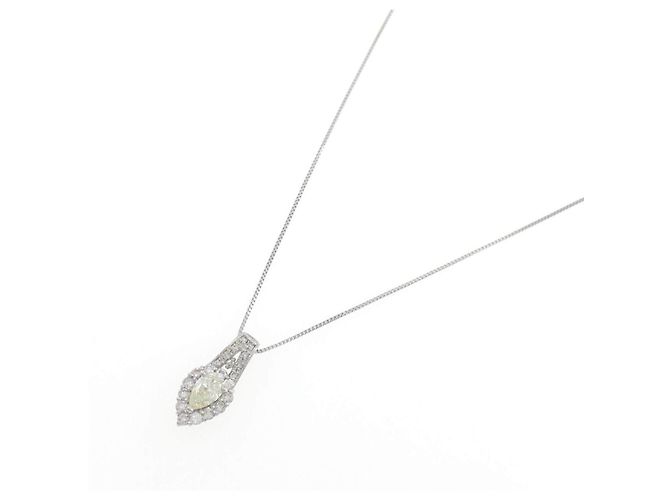 Autre Marque Collana di diamanti Pt900 Pt850 Argento - vista 2