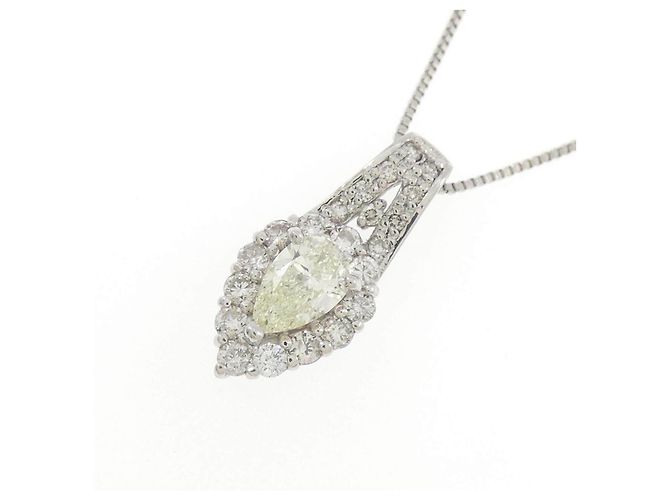 Autre Marque Collana di diamanti Pt900 Pt850 Argento - vista 3