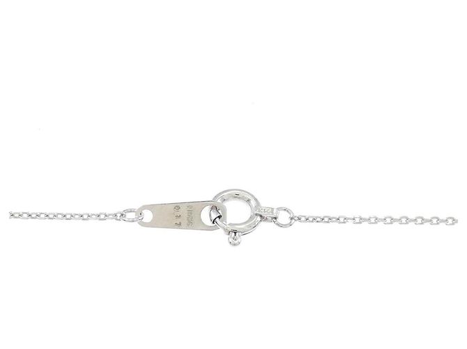 Autre Marque Collana in diamanti K10WG Argento - vista 5