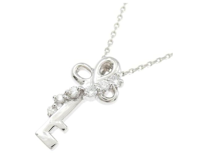 Autre Marque Collana in platino e diamanti Argento - vista 3