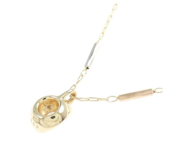 Autre Marque Collana di diamanti K10YG K10WG D'oro - vista 4