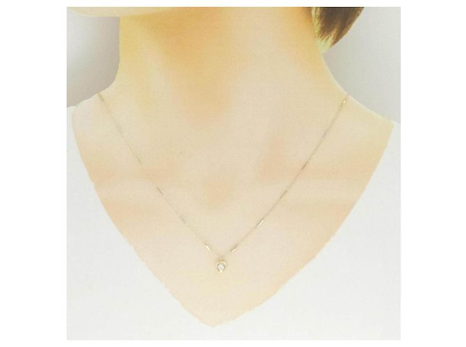 Autre Marque Collana di diamanti K10YG K10WG D'oro - vista 6