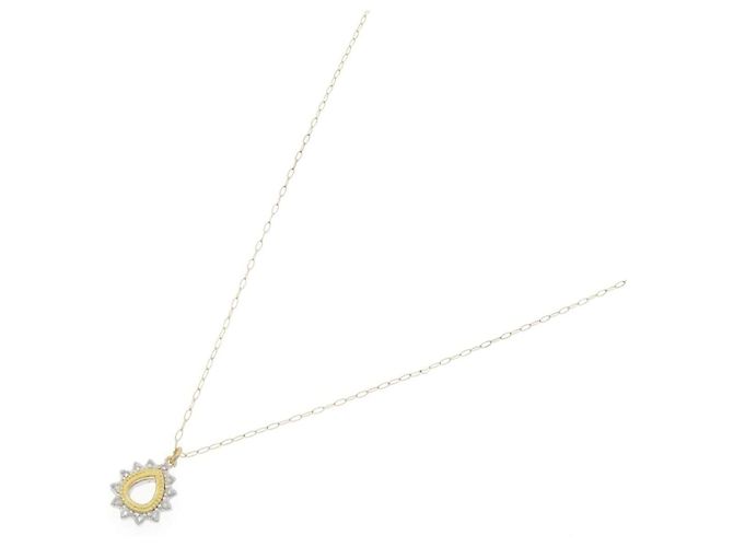 Autre Marque Collana di diamanti Au750 PT900 D'oro - vista 2