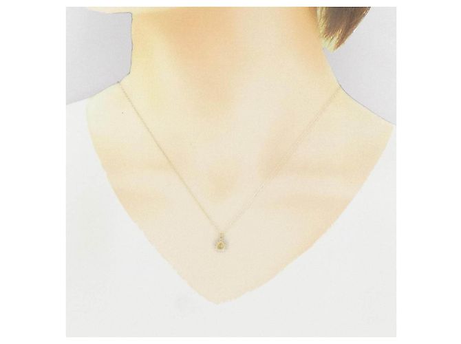Autre Marque Collana di diamanti Au750 PT900 D'oro - vista 6