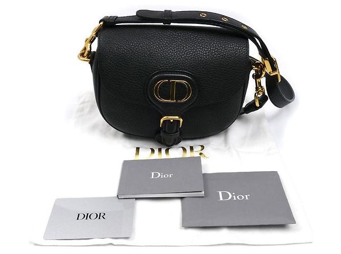 Borsa a tracolla Dior Bobby Small in pelle Nero - vista 9