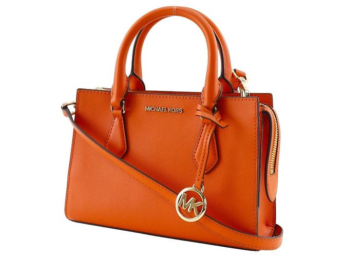 Borsa 2way Michael Kors SHEILA in vitello Arancione - vista 2